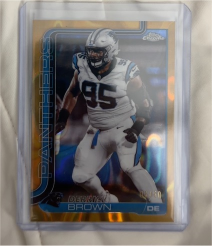 2025 Topps Chrome #47 Derrick Brown — front