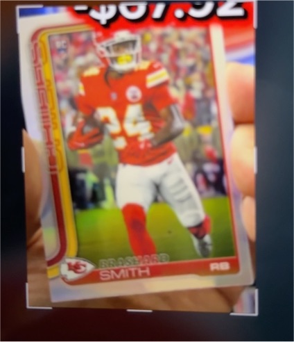 2025 Topps Chrome #311 Brashard Smith — front