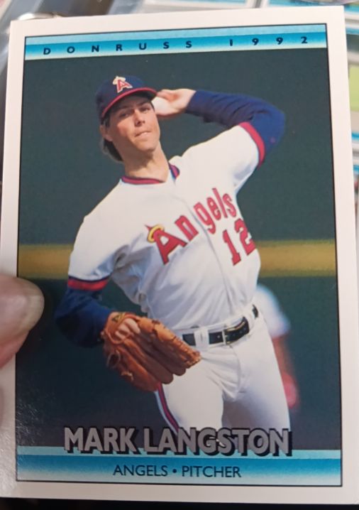 1992 Donruss #531 Mark Langston — front