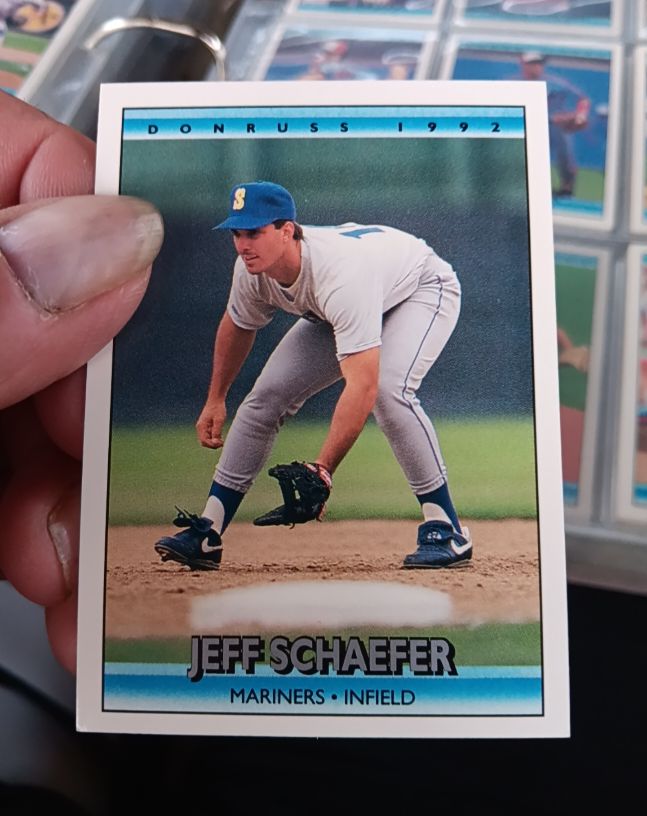 1992 Donruss #525 Jeff Schaefer — front