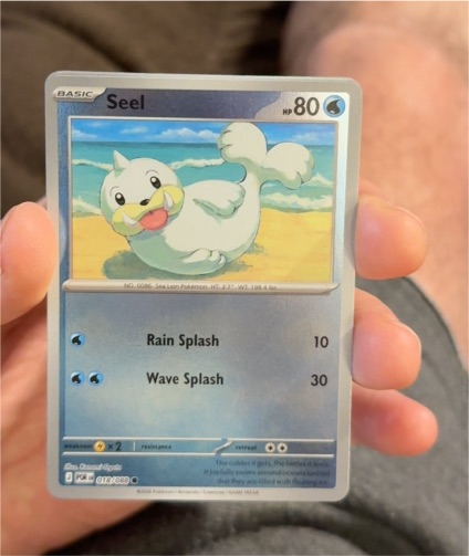 2010 Pokémon Perfect Order #018 Seel — front