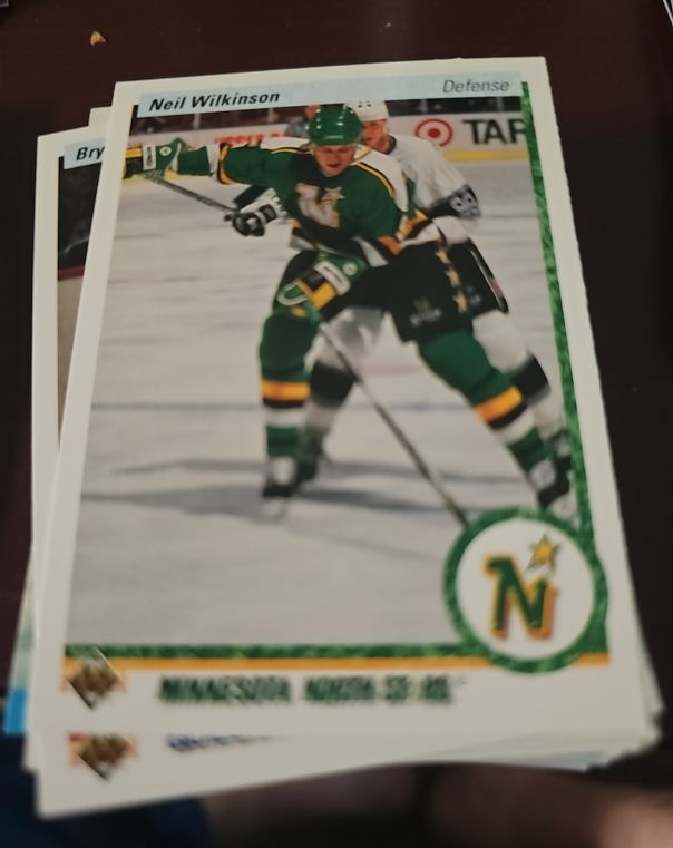 1990-91 Upper Deck #547b Neil Wilkinson — front