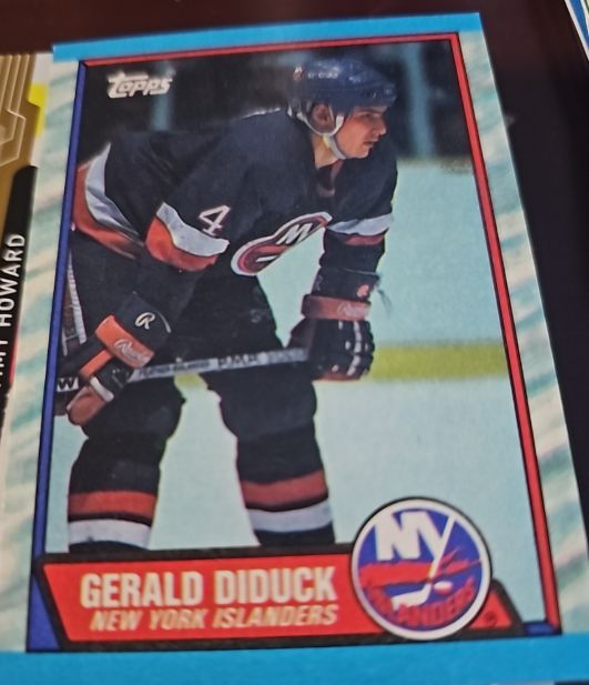 1989-90 Topps #182 Gerald Diduck — front