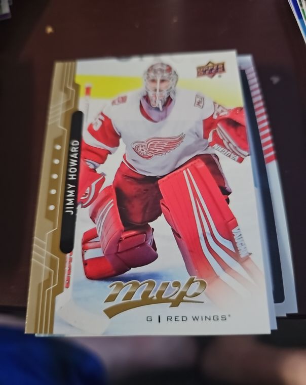 2013-14 Upper Deck MVP #6 Jimmy Howard — front
