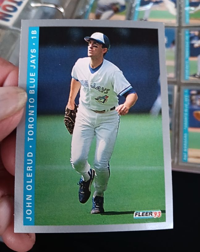 1993 Fleer #339 John Olerud — front