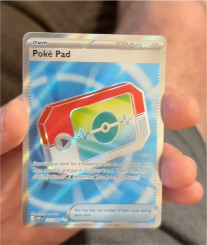 2023 Pokémon TCG Perfect Order #113 Poké Pad — front