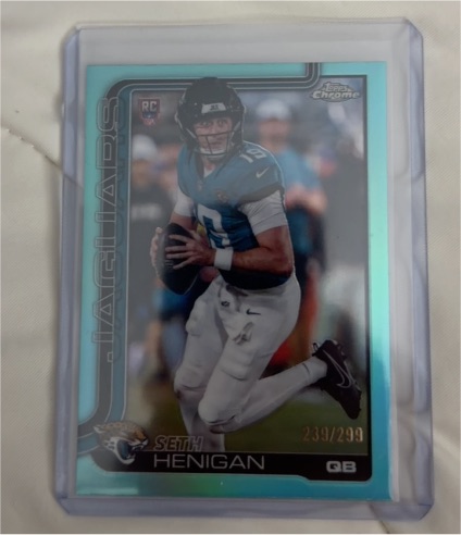 2025 Topps Chrome #399 Seth Henigan — front