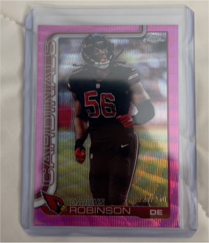 2025 Topps Chrome #9 Darius Robinson — front