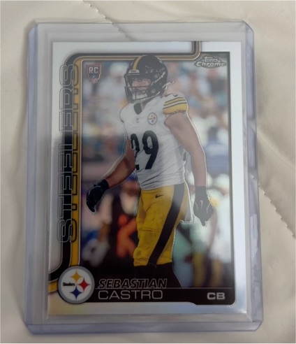 2025 Topps Chrome #370 Sebastian Castro — front