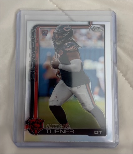 2025 Topps Chrome #303 Shemar Turner — front