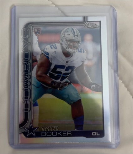 2025 Topps Chrome #381 Tyler Booker — front