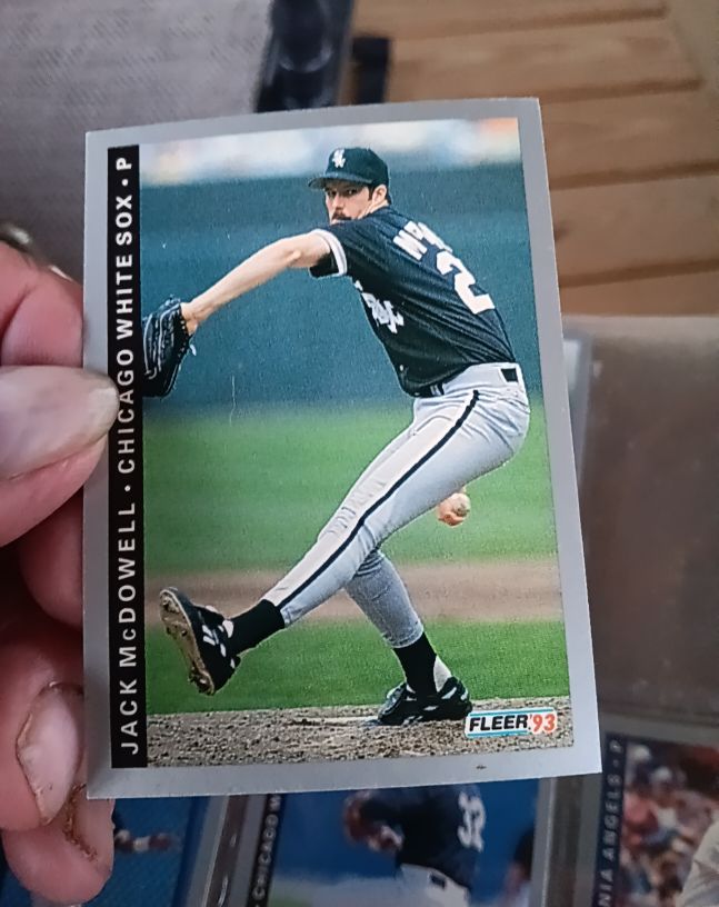 1993 Fleer #207 Jack McDowell Chicago White Sox — front