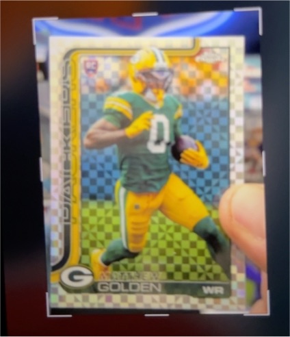 2025 Topps Chrome #333 Matthew Golden — front