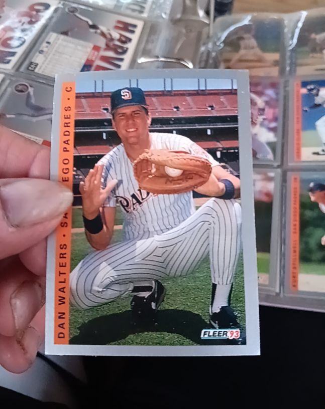 1993 Fleer #149 Dan Walters — front