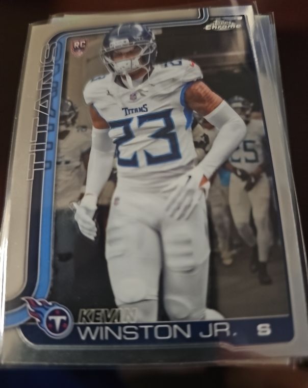 2025 Topps Chrome #375 Kevin Winston Jr. — front