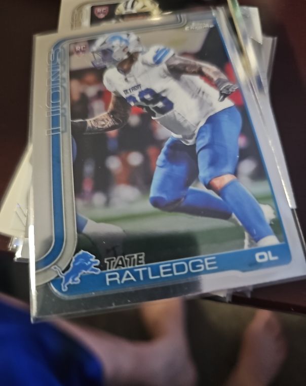 2025 Topps Chrome #383 Tate Ratledge — front
