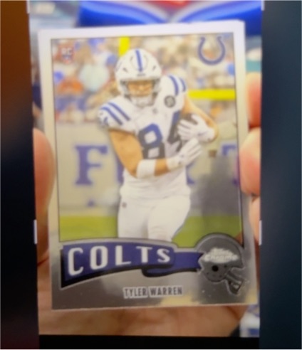 2024 Topps Chrome #346 Tyler Warren — front
