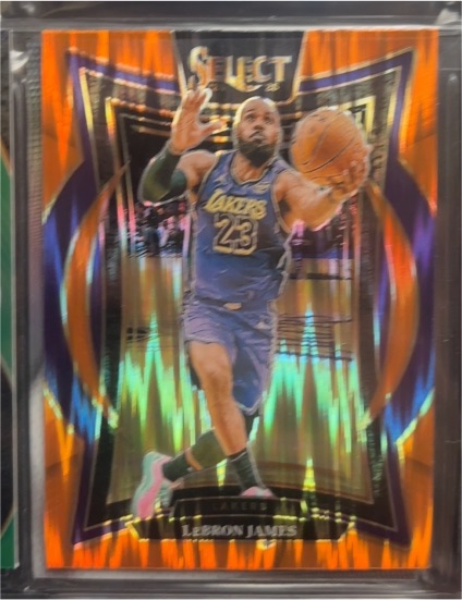 2024-25 Panini Select #54 LeBron James — front