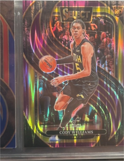 2024-25 Panini Select #172 Cody Williams — front