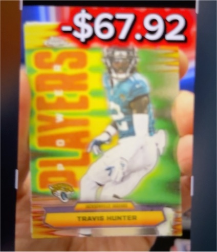2025 Topps Chrome Power Players #PP-29 Travis Hunter — front