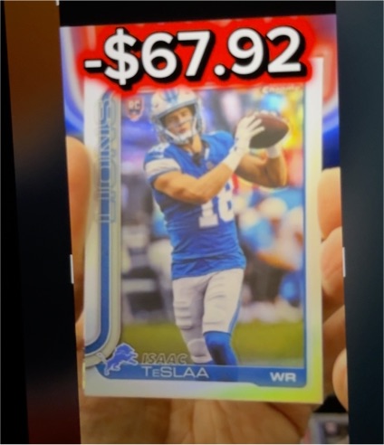 2025 Topps Chrome #320 Isaac Teslaa — front