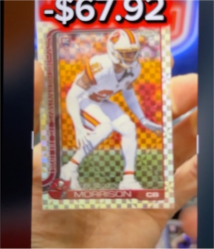 2025 Topps Chrome #355 Benjamin Morrison — front