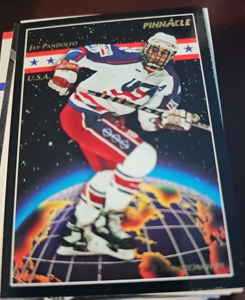 1993-94 Pinnacle #497 Jay Pandolfo — front