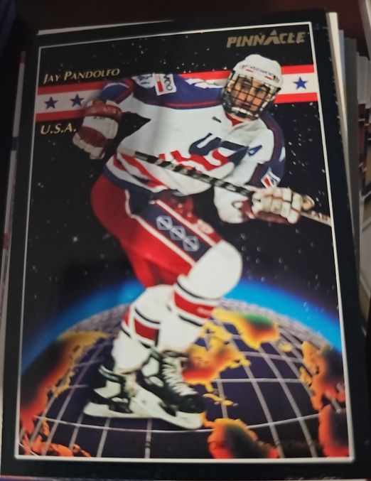 1993-94 Pinnacle #497 Jay Pandolfo — front