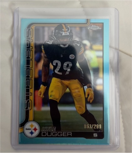 2025 Topps Chrome #211 Kyle Dugger — front