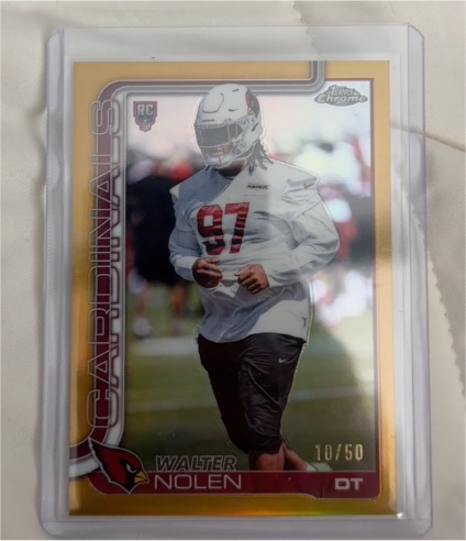 2025 Topps Chrome #365 Walter Nolen — front
