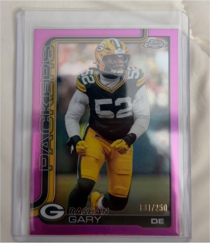 2025 Topps Chrome #111 Rashan Gary — front