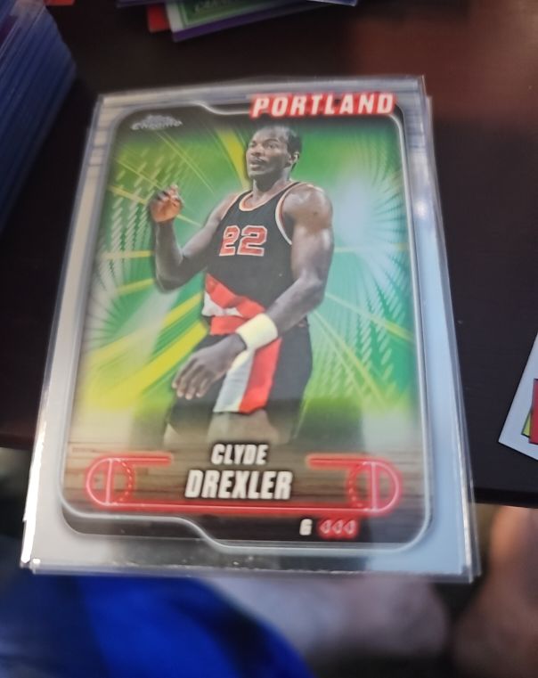 2024-25 Topps Chrome #30 Clyde Drexler — front