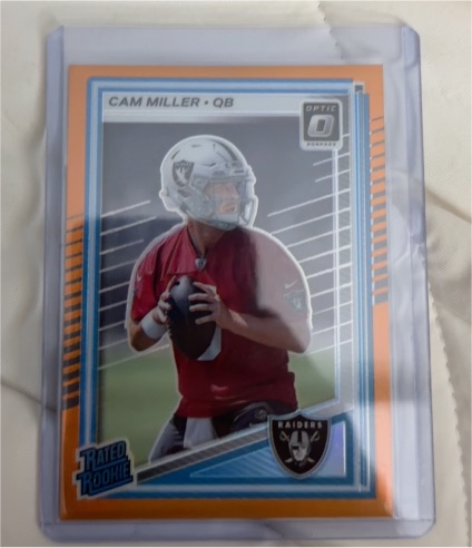 2025 Panini Donruss Optic #261 Cam Miller — front