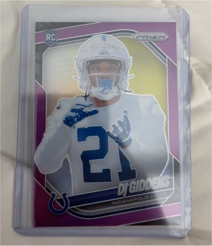2025 Panini Prizm #383 DJ Giddens — front