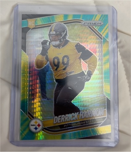 2025 Panini Prizm #368 Derrick Harmon — front