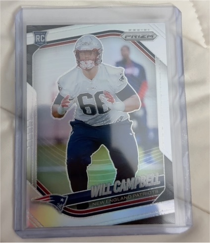 2025 Panini Prizm #312 Will Campbell — front