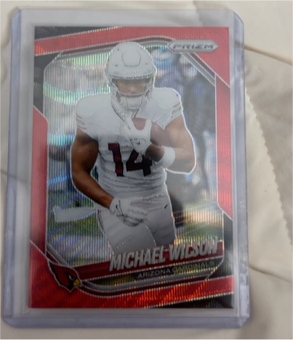 2025 Panini Prizm #145 Michael Wilson — front