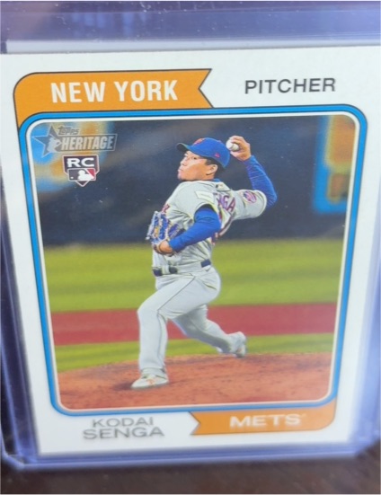 2023 Topps Heritage High Number #622 Kodai Senga — front