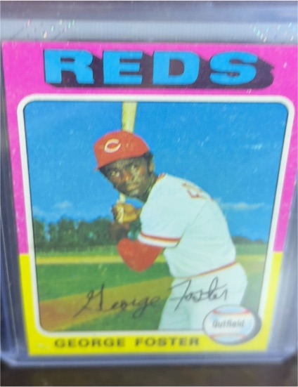 1975 Topps #87 George Foster — front