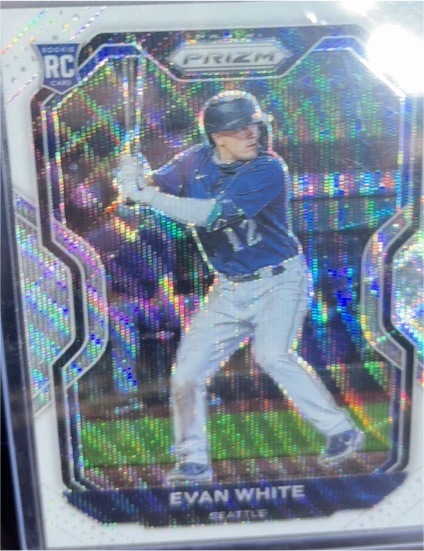 2021 Panini Prizm #89 Evan White — front
