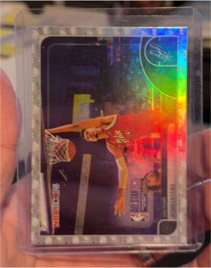 2025-26 Topps NBA Hoops #289 Victor Wembanyama All-Star Game — front