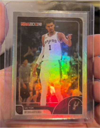 2025-26 Topps NBA Hoops #30 Victor Wembanyama — front