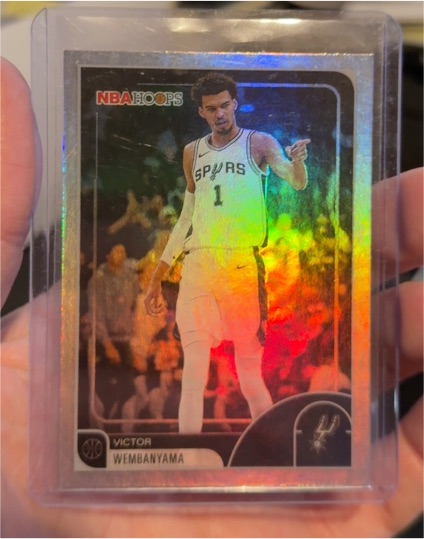2025-26 Topps NBA Hoops #30 Victor Wembanyama — front