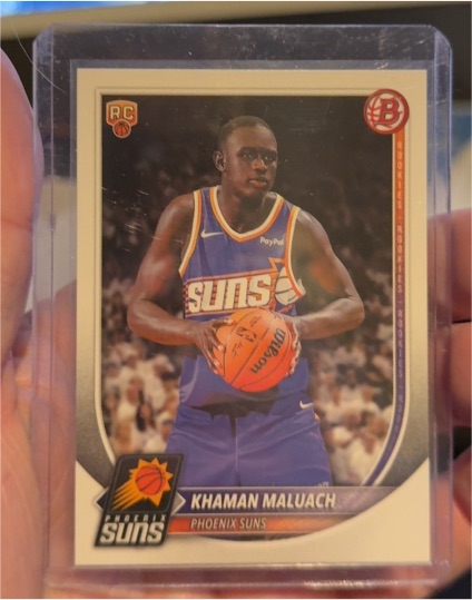2025-26 Bowman #10 Khaman Maluach — front