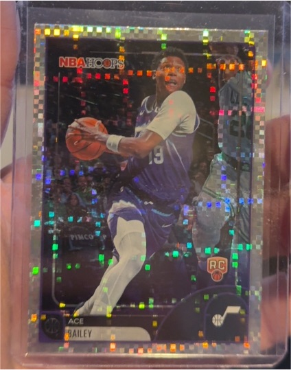 2025-26 Topps NBA Hoops #38 Ace Bailey — front