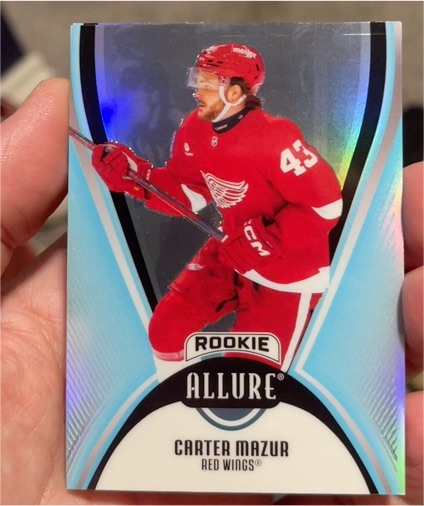 2025-26 Upper Deck Allure #103 Carter Mazur — front