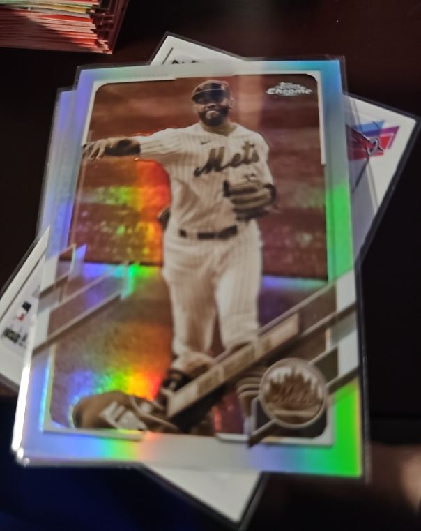 2021 Topps Chrome #190 Amed Rosario Sepia Refractor — front