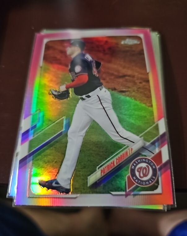 2021 Topps Chrome #32 Patrick Corbin — front