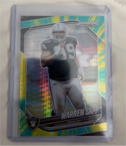 2025 Panini Prizm #212 Warren Sapp — front