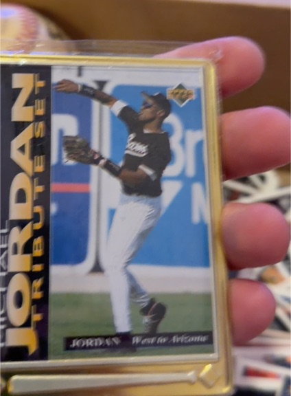 1995 Upper Deck Michael Jordan Tribute #JT2 Birmingham Barons — front